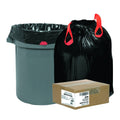 30 gal Black Draw & Tie Trash Bags, 200/Carton T811
