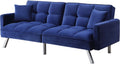 Blue Velvet Sofa R329