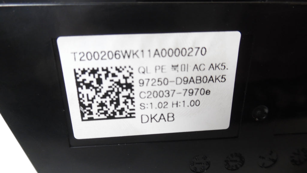 OEM Kia Sportage Manual Climate AC Heater Temperature Control A932