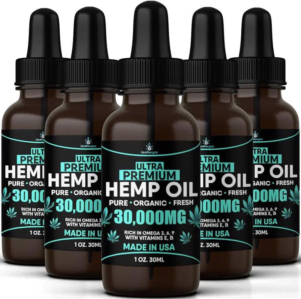 Organic Hemp Seed Oil 5 Pack V9066