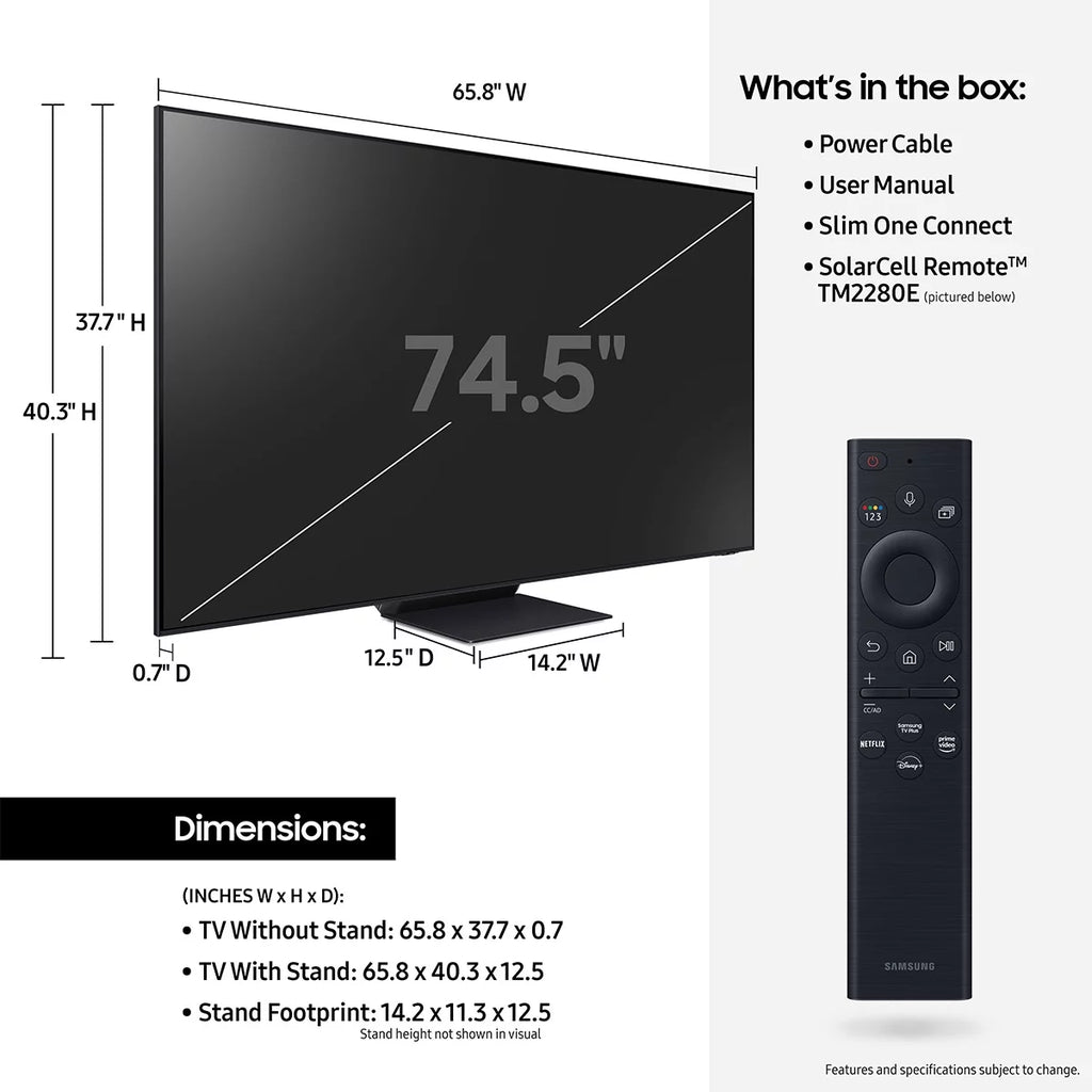 75" Neo QLED 4K Smart TV D84851