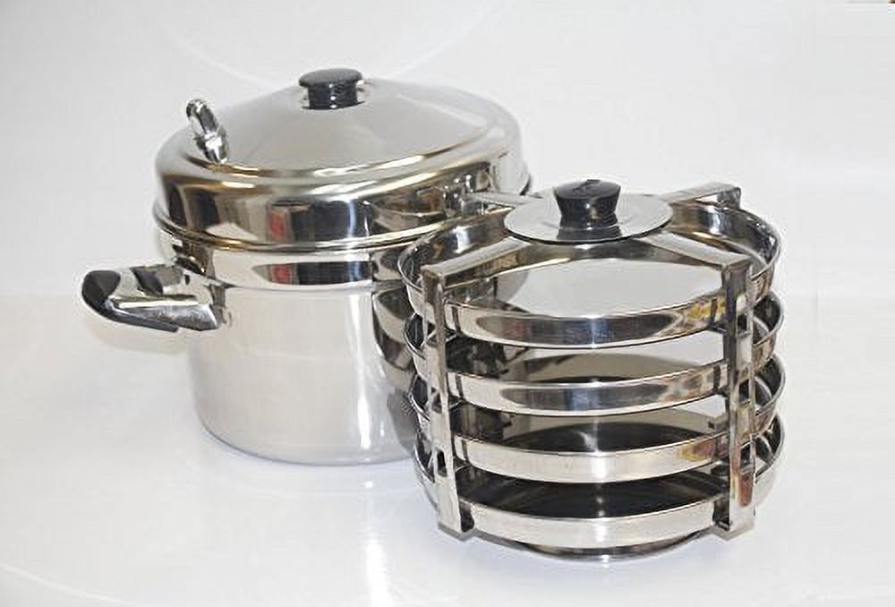 Stainless Steel Dhokla Stand with Cooker A120