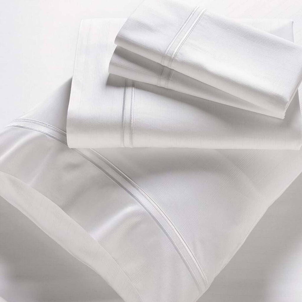 Queen White Bamboo Sheets N184