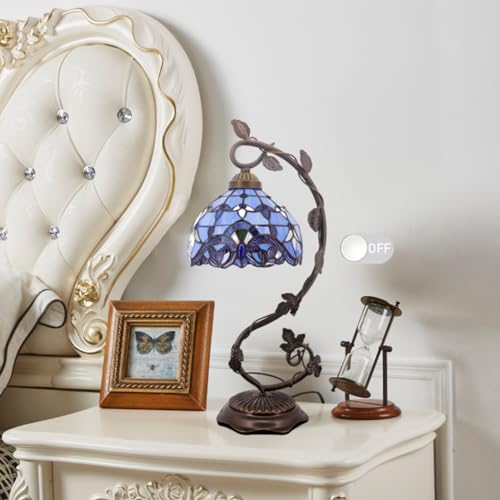 8 Inch Stained Glass Table Lamp V9735