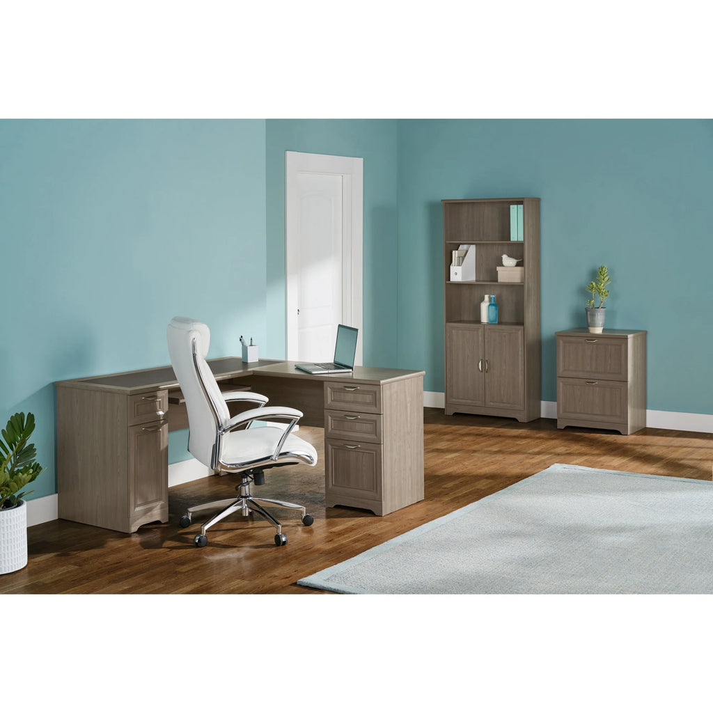 Gray L-Shape Corner Desk M894