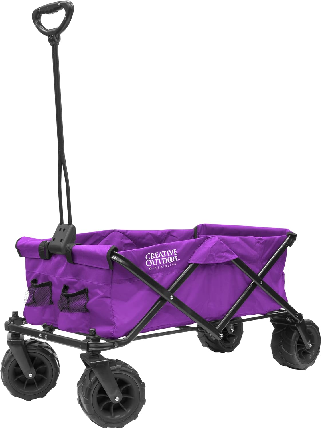 Red Collapsible Folding Wagon Cart M75008