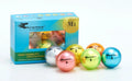 Assorted Colors 6 Pack Golf Balls L4768