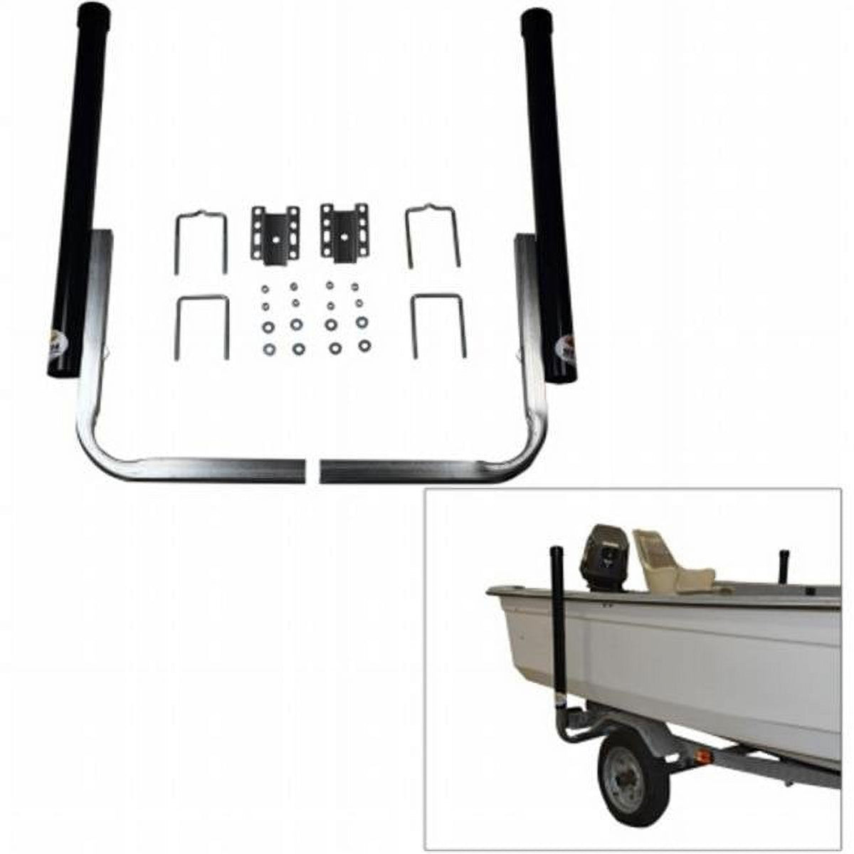 Black PVC Post Guide 40 in. R522