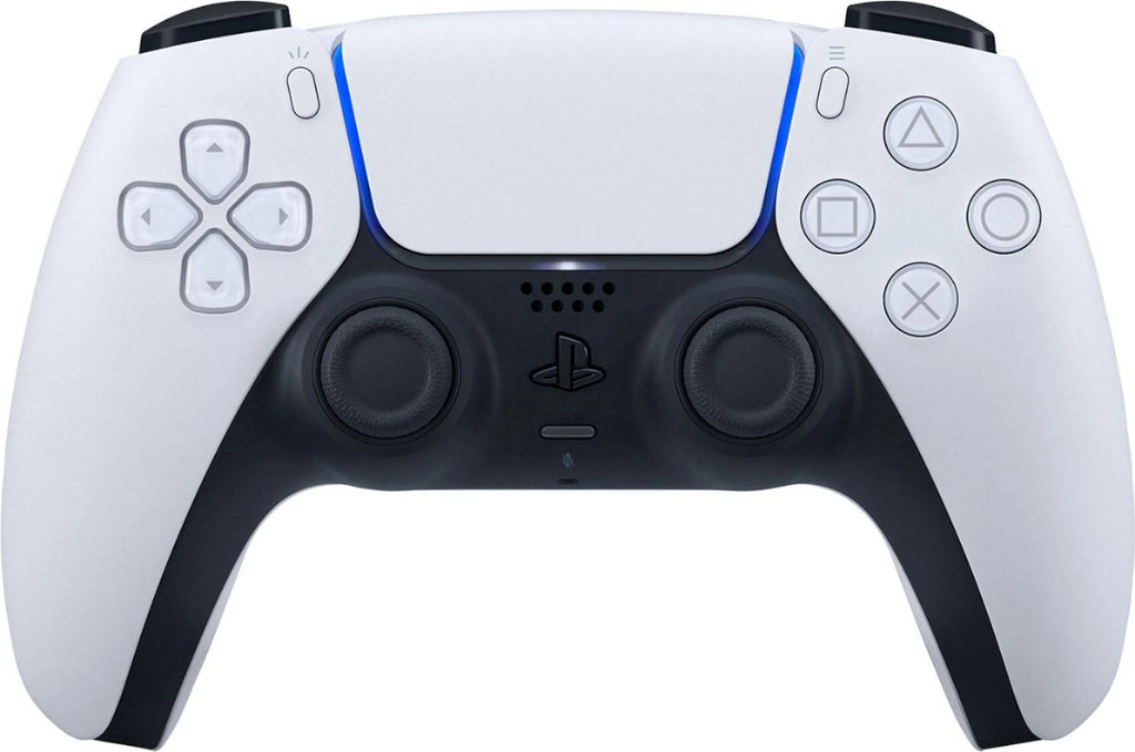 White PS5 Disc Slim Gaming Console with Wireless Controller T18122