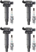 Set of 4 Ignition Coils & Spark Plugs W43344