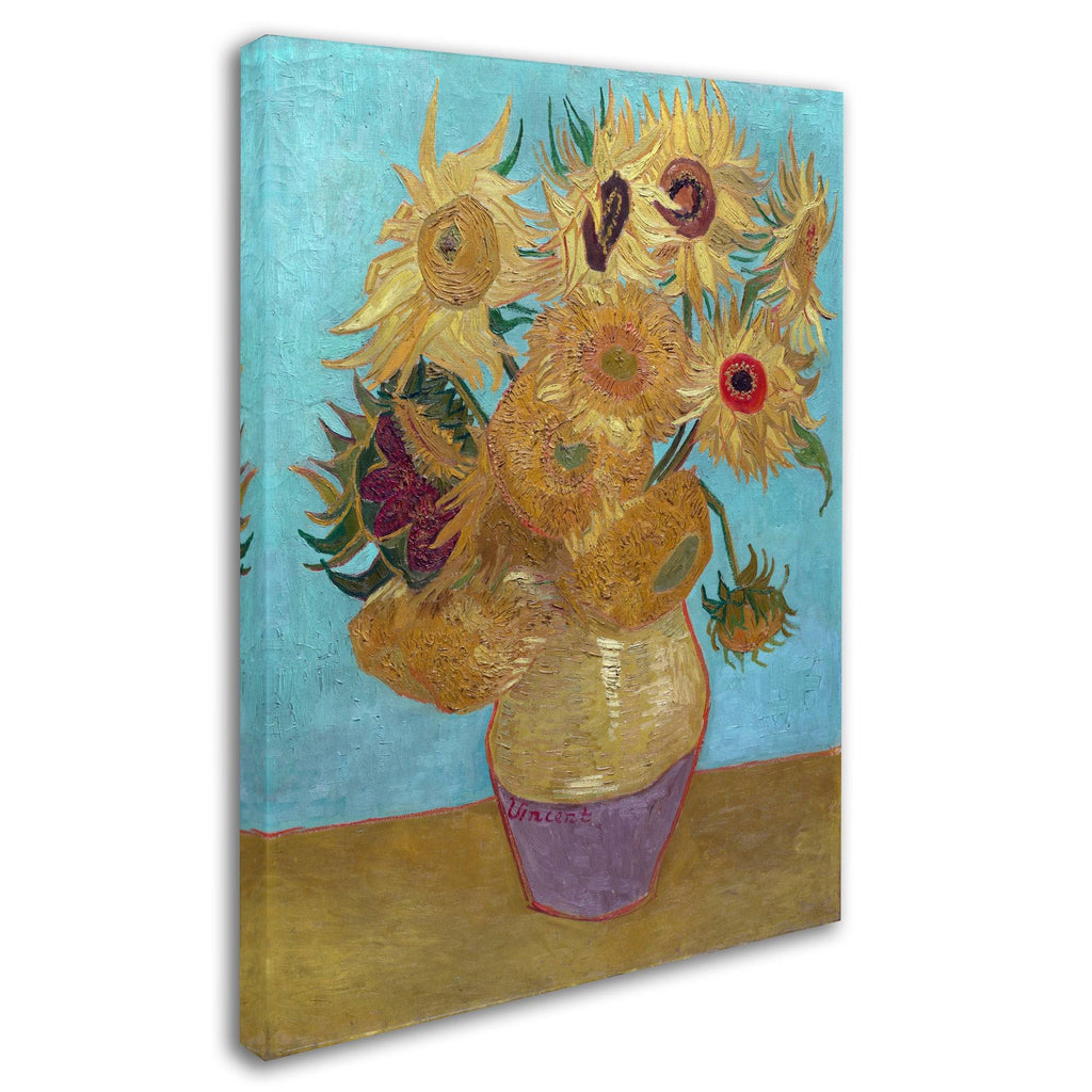 Van Gogh 'Sunflowers' Canvas Art, 24 I530