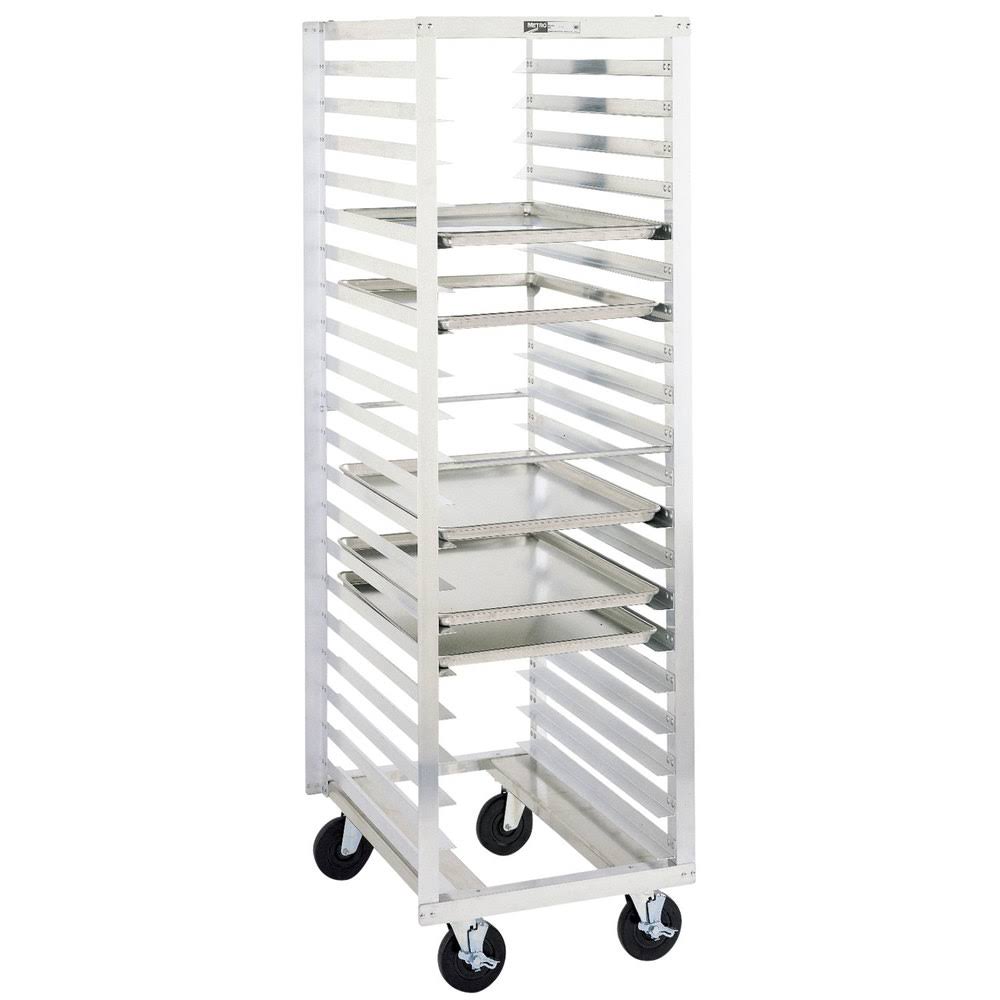 20" Mobile End Load Bun Pan Rack S71637