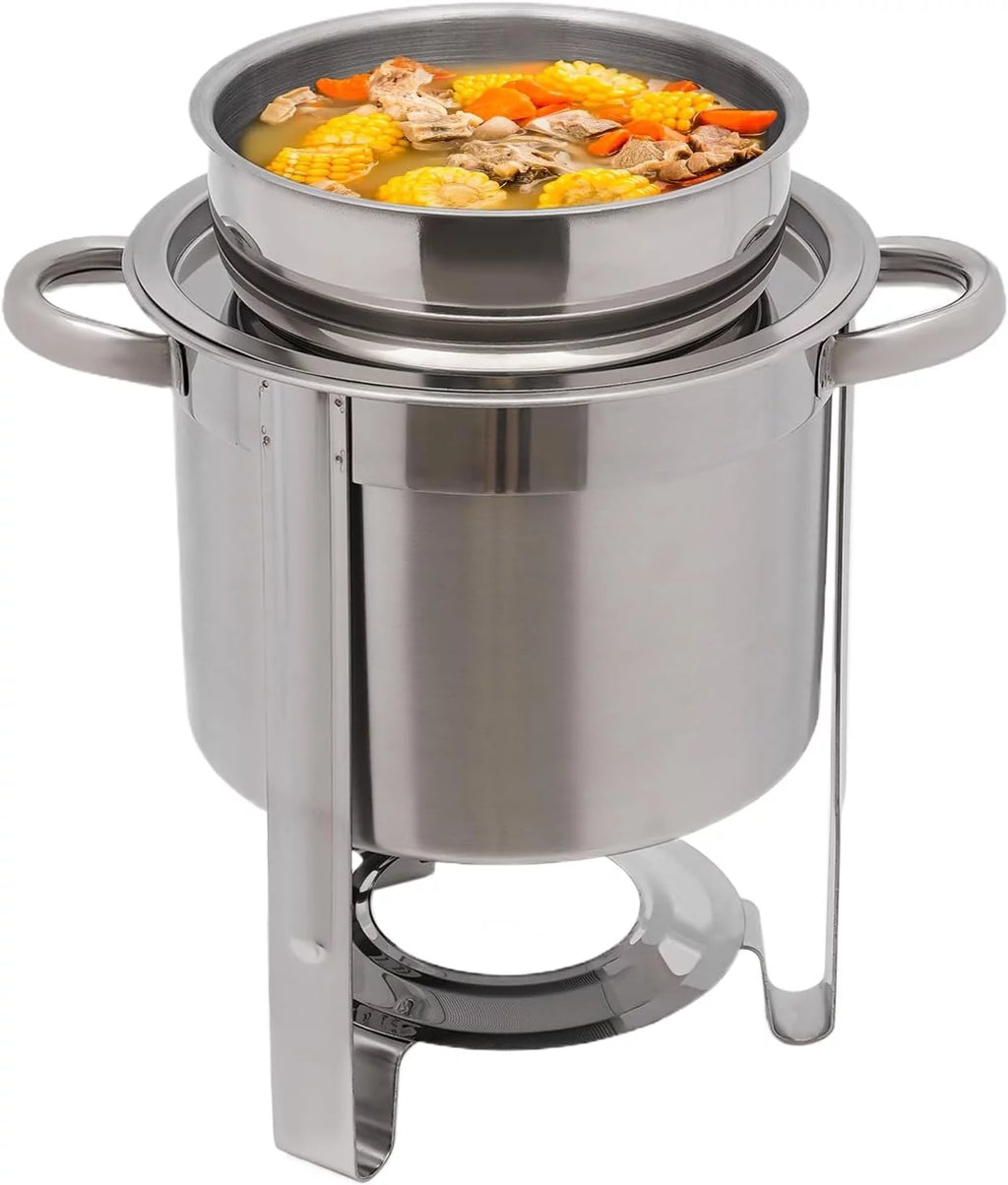 4.23-Quart Stainless Steel Soup Warmer with Lid U886
