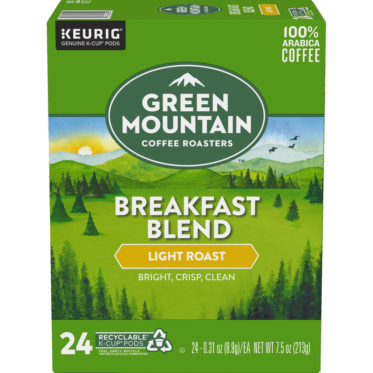 Light Roast K-Cup Coffee Pods, 24 Count S958