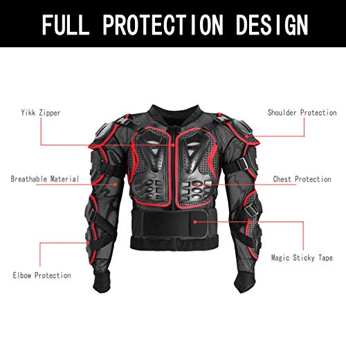 Motorcycle Protective Jacket Full Body Gear G183
