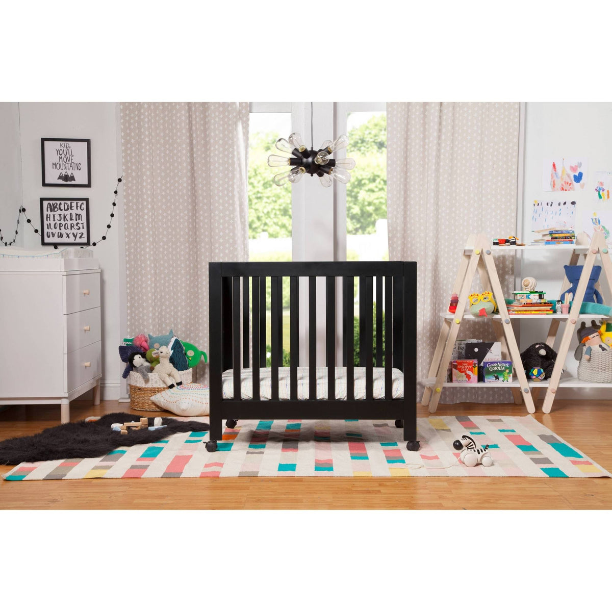 Black Mini Crib Z91003