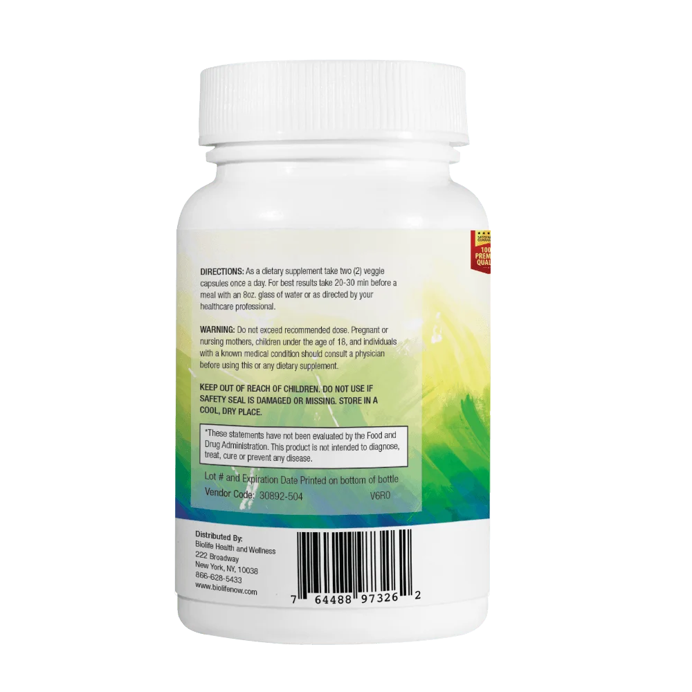 Saw Palmetto & Pygeum Africanum Supplement with Vitamins, Mineral & Herbal Extracts, 60 Capsules K94505
