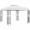 Party Tent Outdoor Gazebo Canopy Sun Shade Shelter Steel Frame White R1310