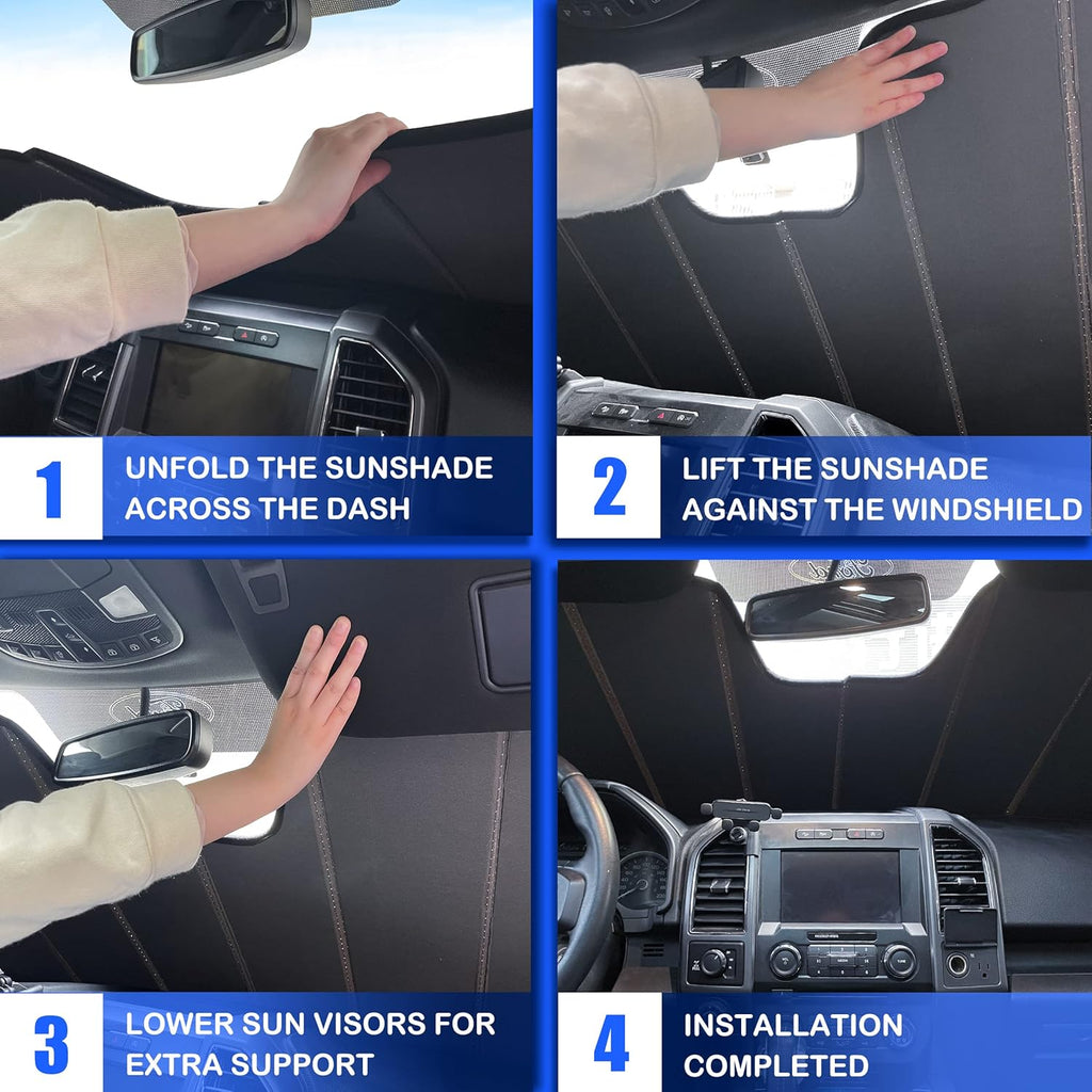 Windshield Sun Shade Pack of 2 T175