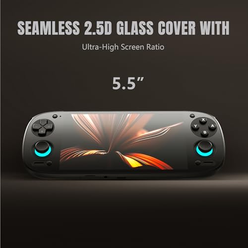 Black 5.5-inch 1080p Touchscreen Android Gaming Handheld V9902