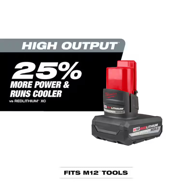 12-Volt Lithium-Ion 5.0 Ah Battery Pack P6724