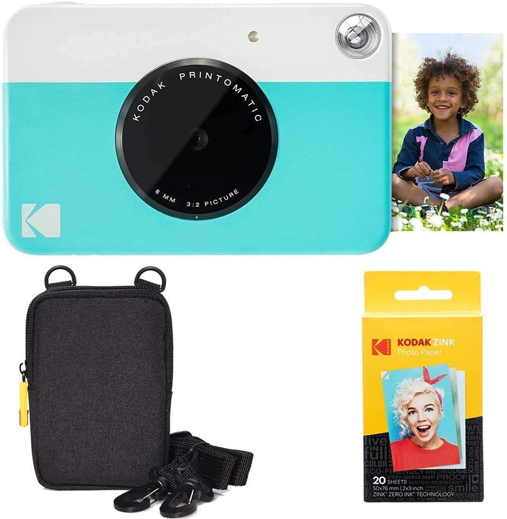 Instant Camera + Zink Paper + Case K16630