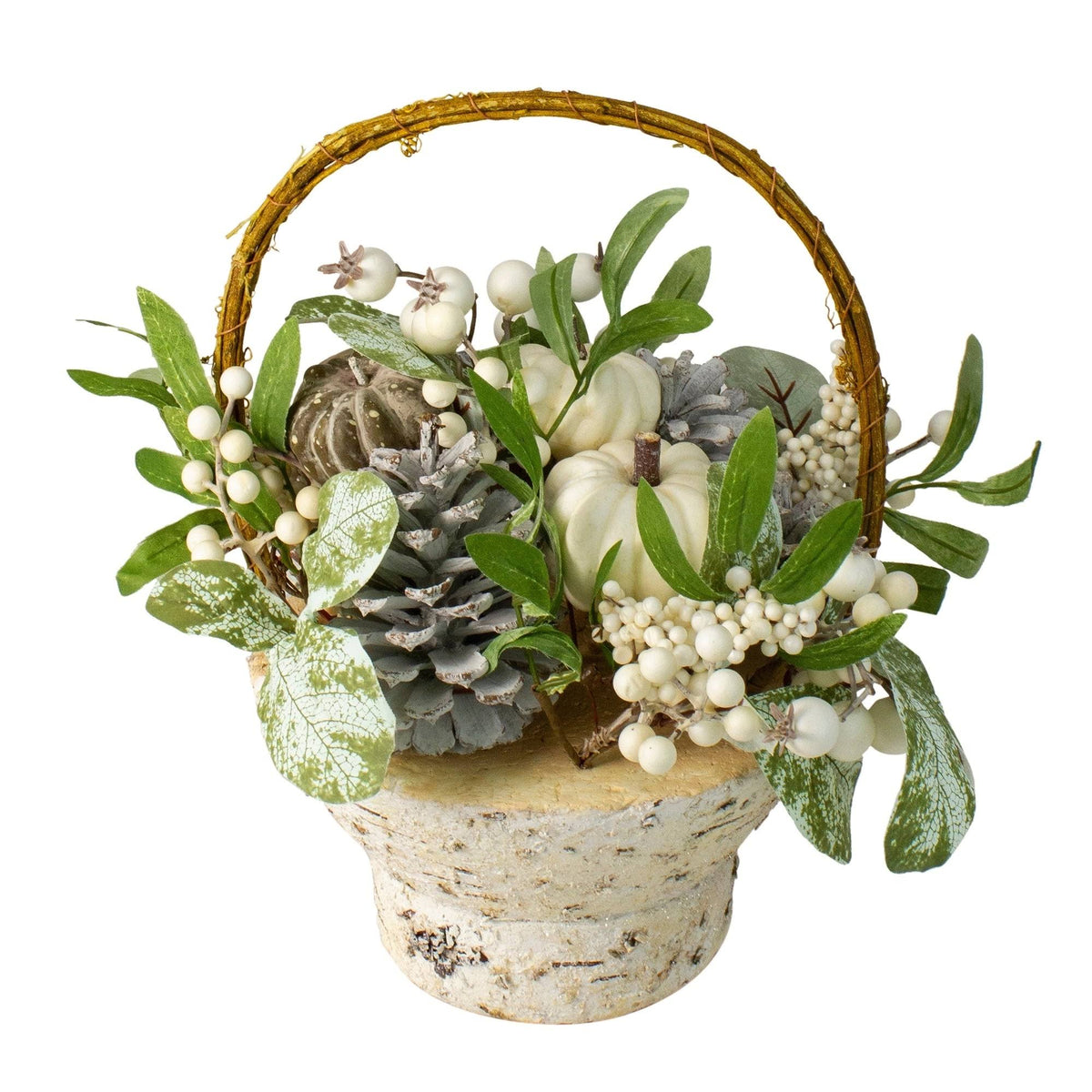 13x22 Artificial Fall Harvest Basket C215
