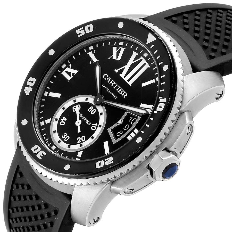 Black Rubber 42mm Dive Watch M21899