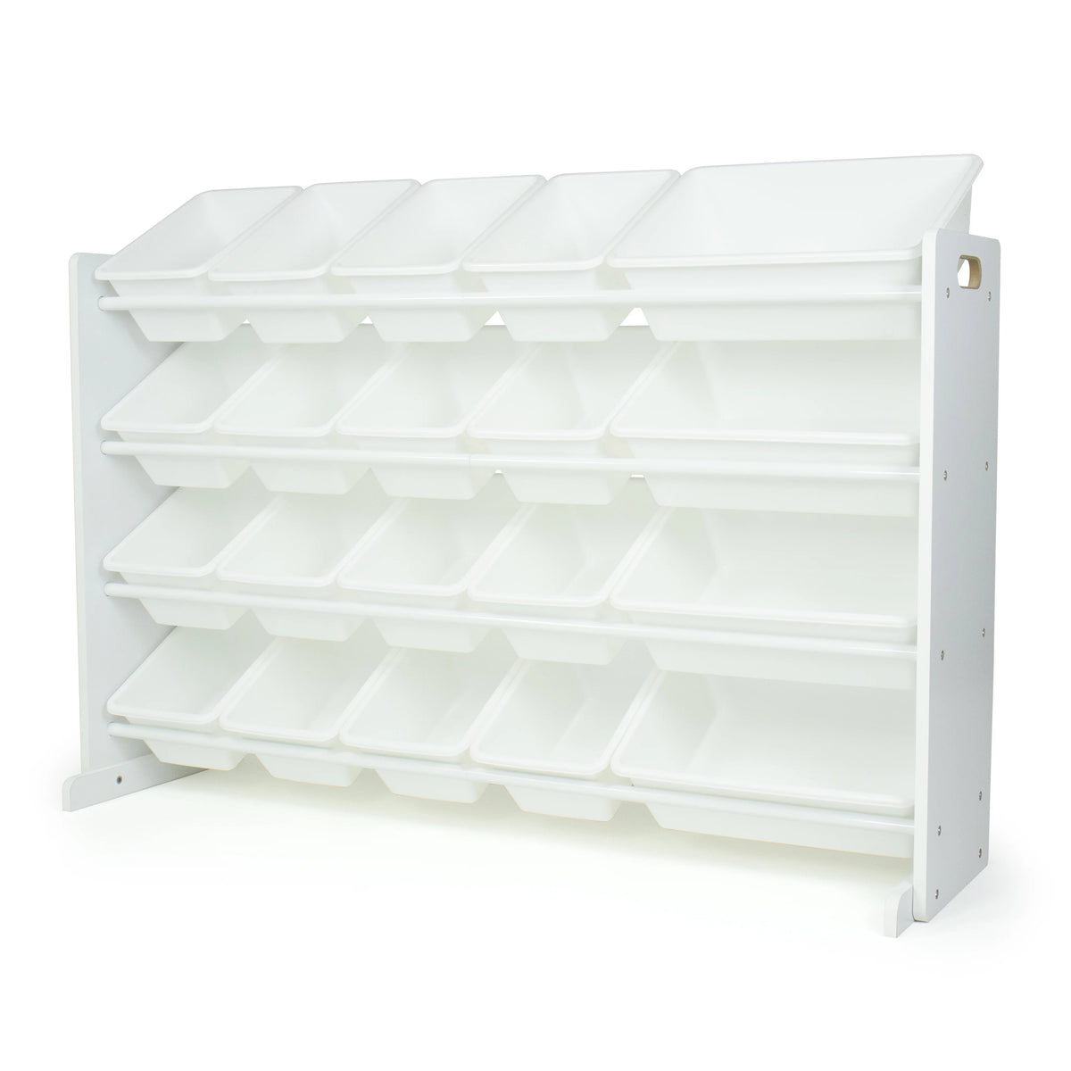 White Extra Large Toy Storage Organizer with 20 Storage Bins U5989