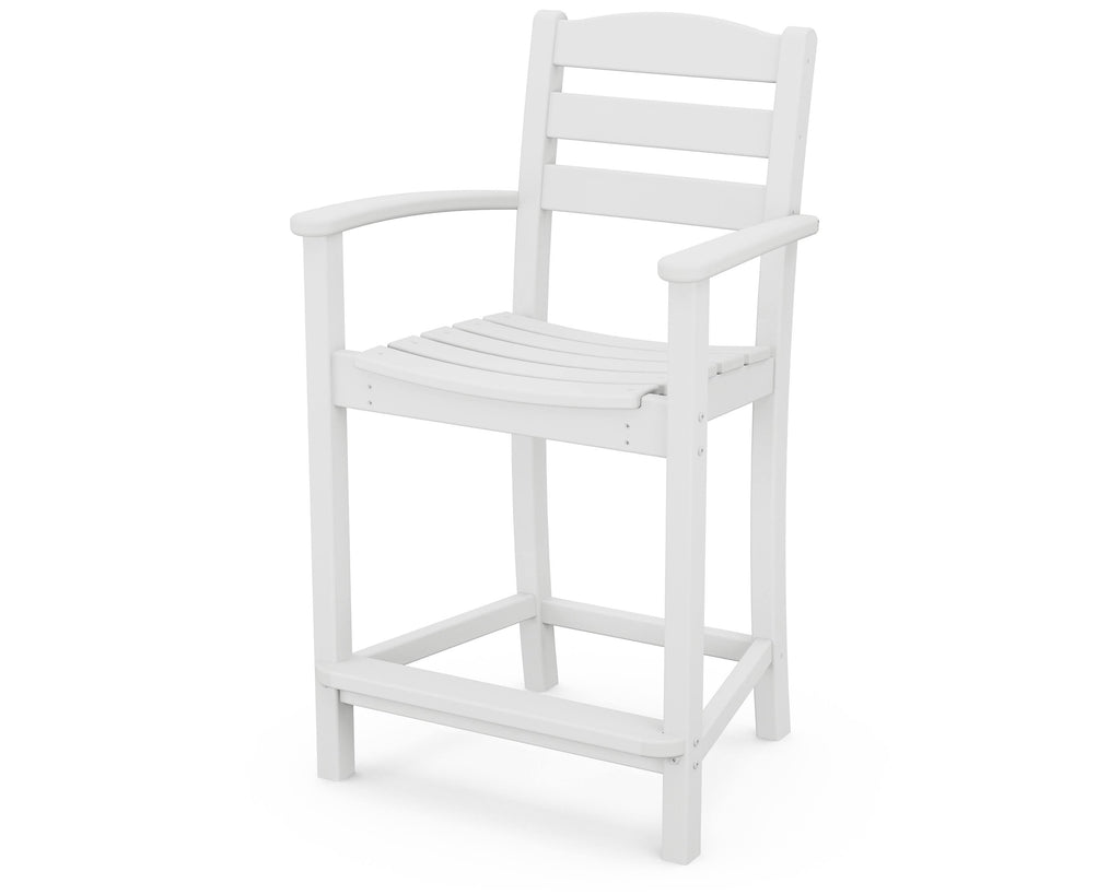 White Counter Arm Chair Q6293