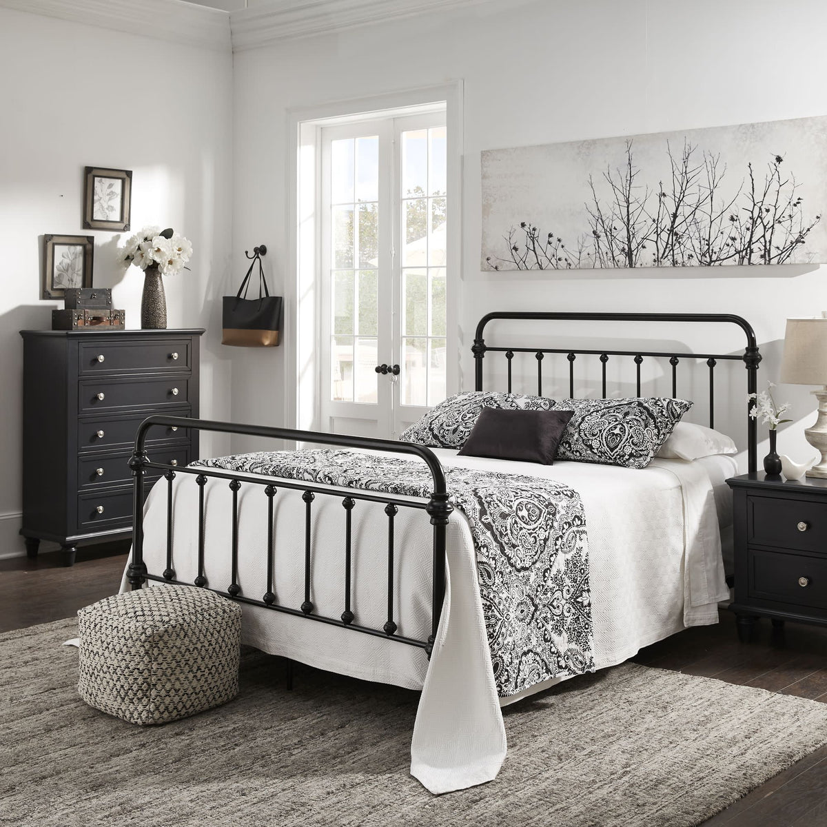 Metal Twin Bed M10115