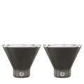 Stainless Steel Martini Glass, Set of 2 Y189