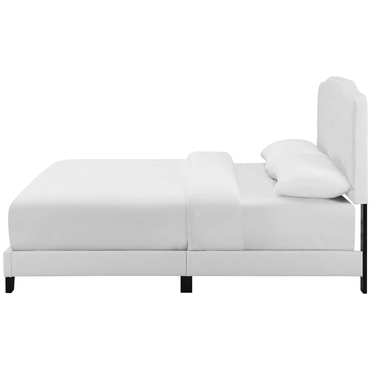 Twin Size Fabric Platform Bed Frame Z4033