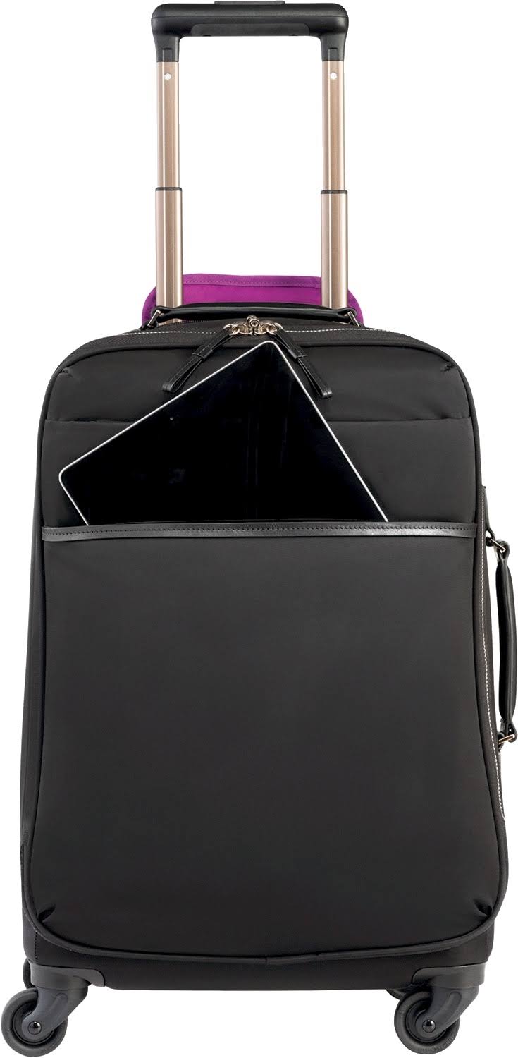 Black 20x22 4-Wheel Global Carry-On T9326