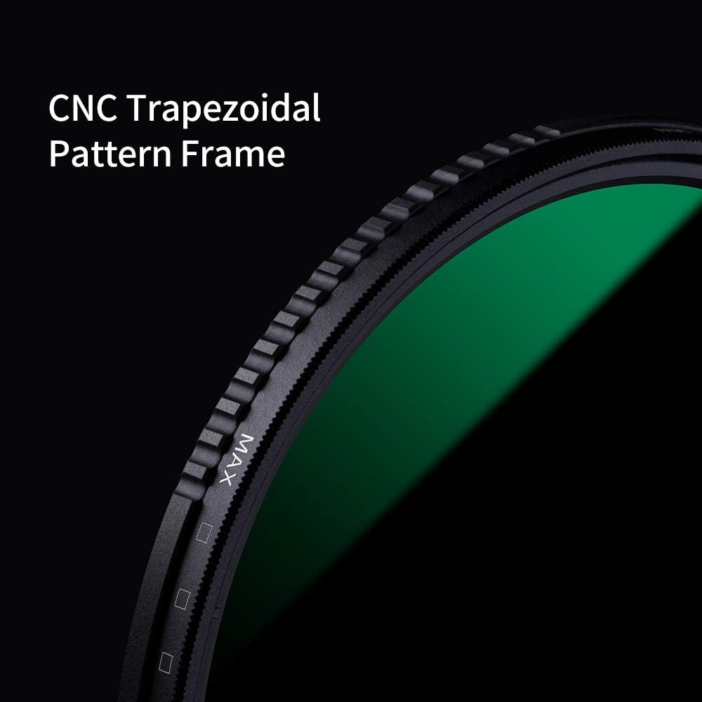 67mm Variable Neutral Density Filter ND8-ND2000 Adjustable ND Filter Pack of 2 S11103