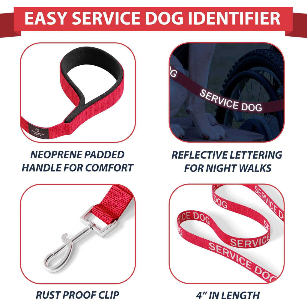Service Dog Vest with Straps & Leash Set O11890