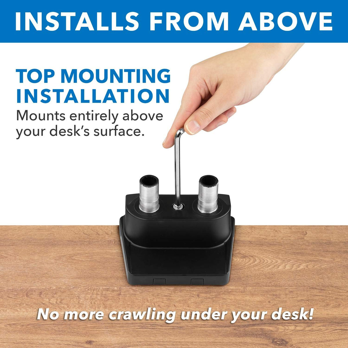 Dual Monitor Arm Mount Desk Stand, Height Adjustable, Fits Two 24 27 29 30 32 Inch VESA 75 100 Screens R617352
