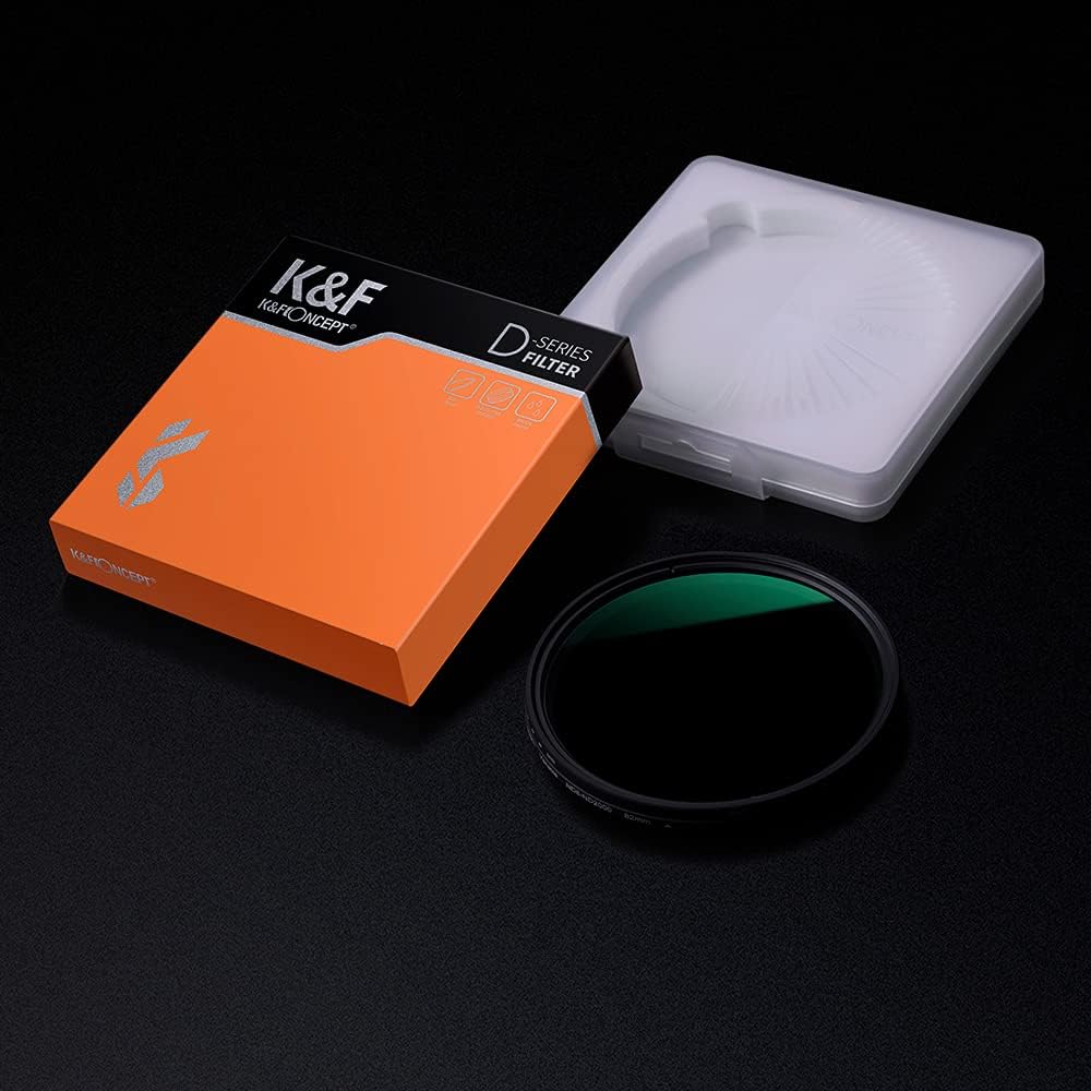 67mm Variable Neutral Density Filter ND8-ND2000 Adjustable ND Filter Pack of 2 S11103
