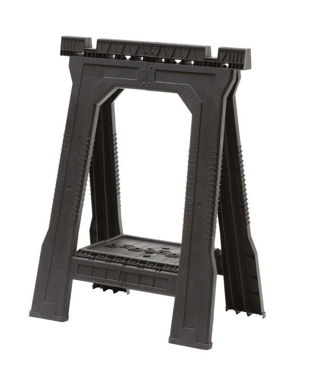 Folding Sawhorse 800 lb. Black 1 pair E809595