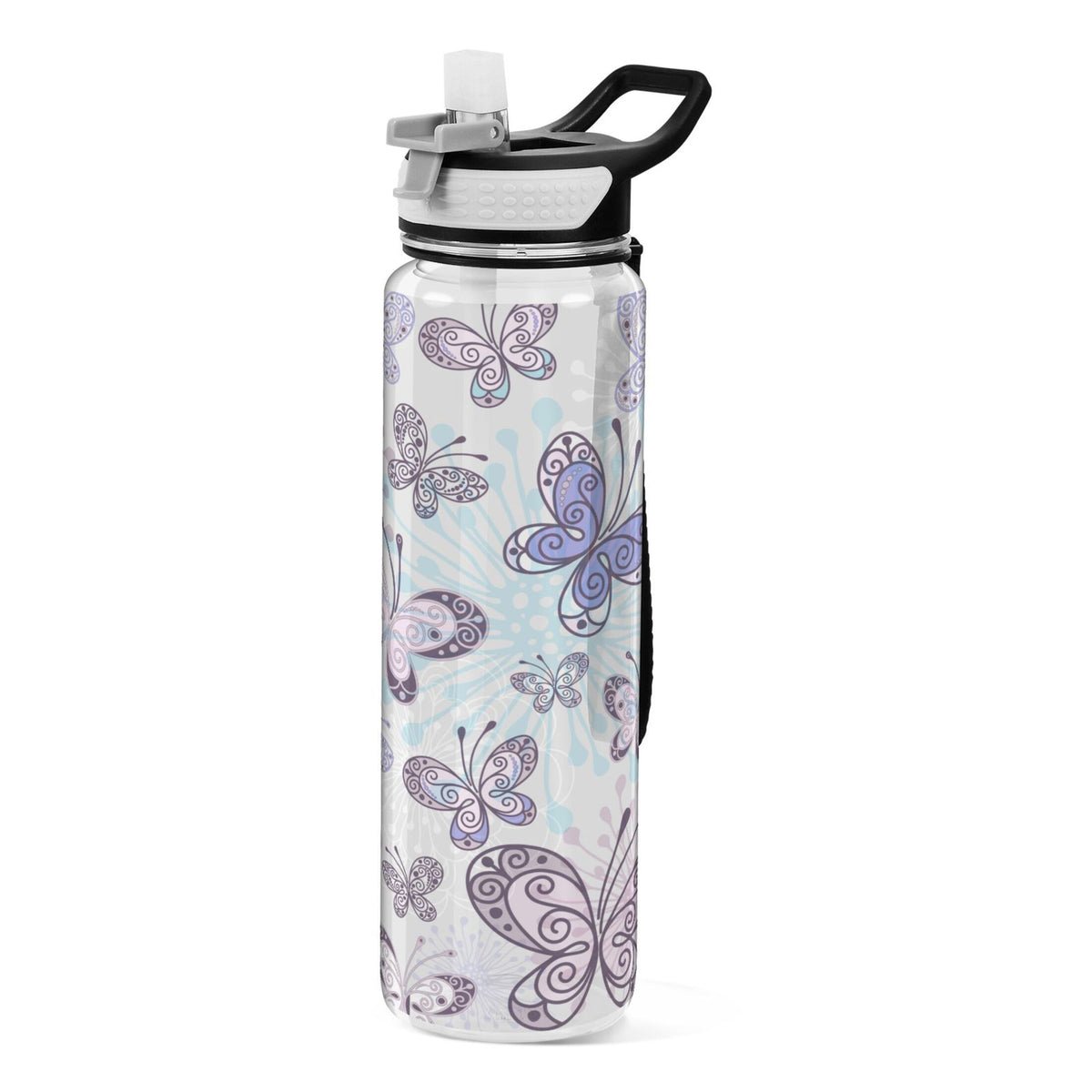 32oz Leakproof Tritan Sports Water Bottle with Straw Y62157
