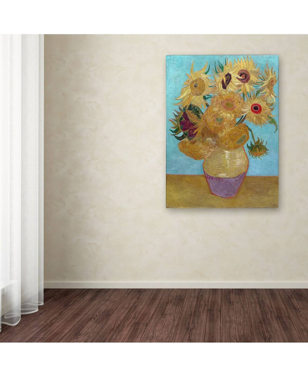 Van Gogh 'Sunflowers' Canvas Art, 24 I530