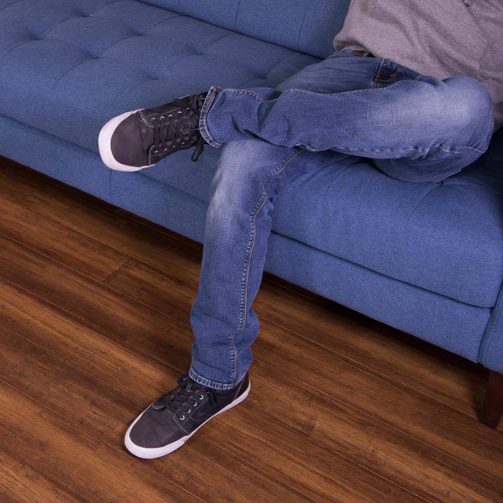 5-1/8-in Wide x 9/16-in Thick Bamboo Bourbon Barrel Distressed Solid Hardwood Flooring K46591