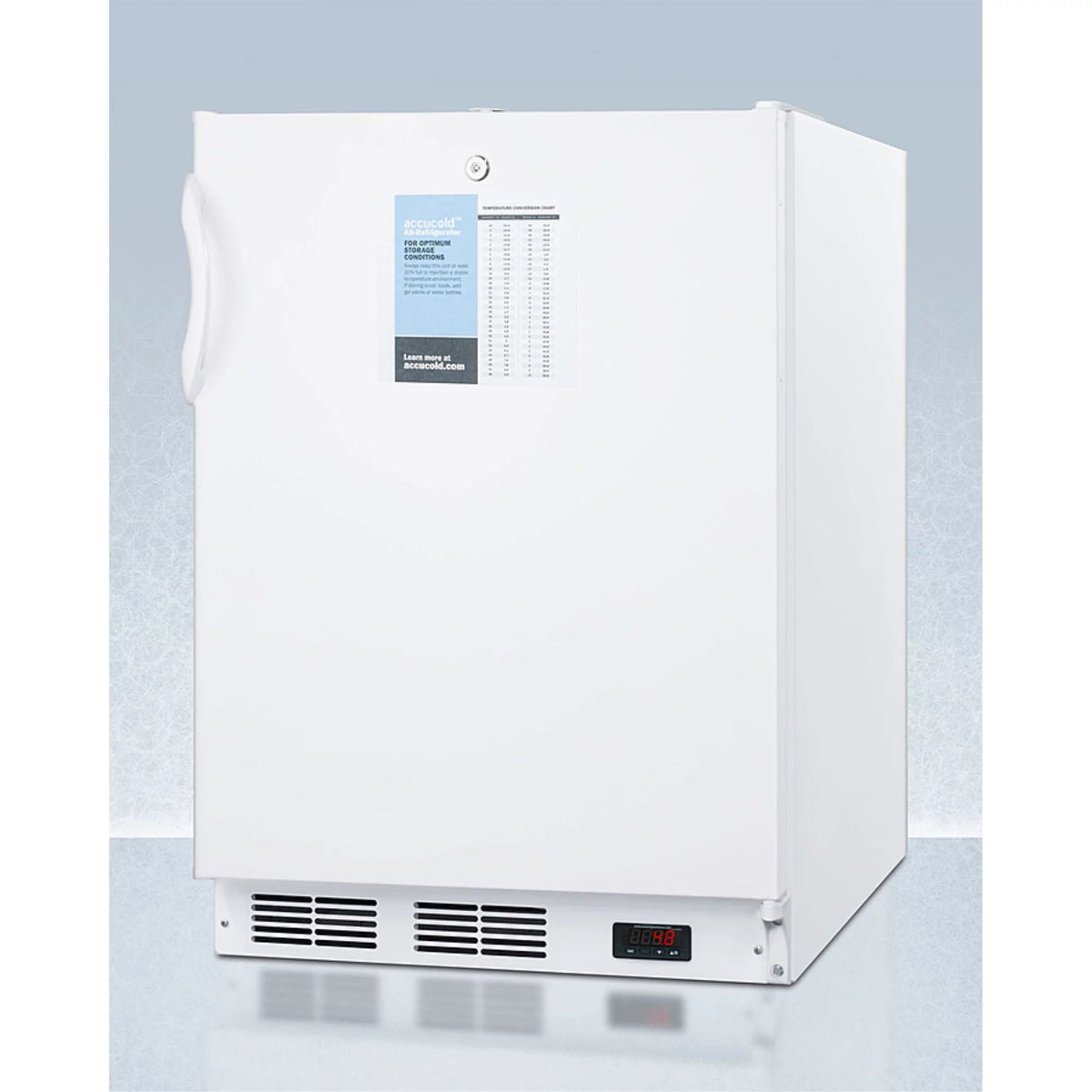 24" Auto Defrost Commercial All-Refrigerator with Lock N912822