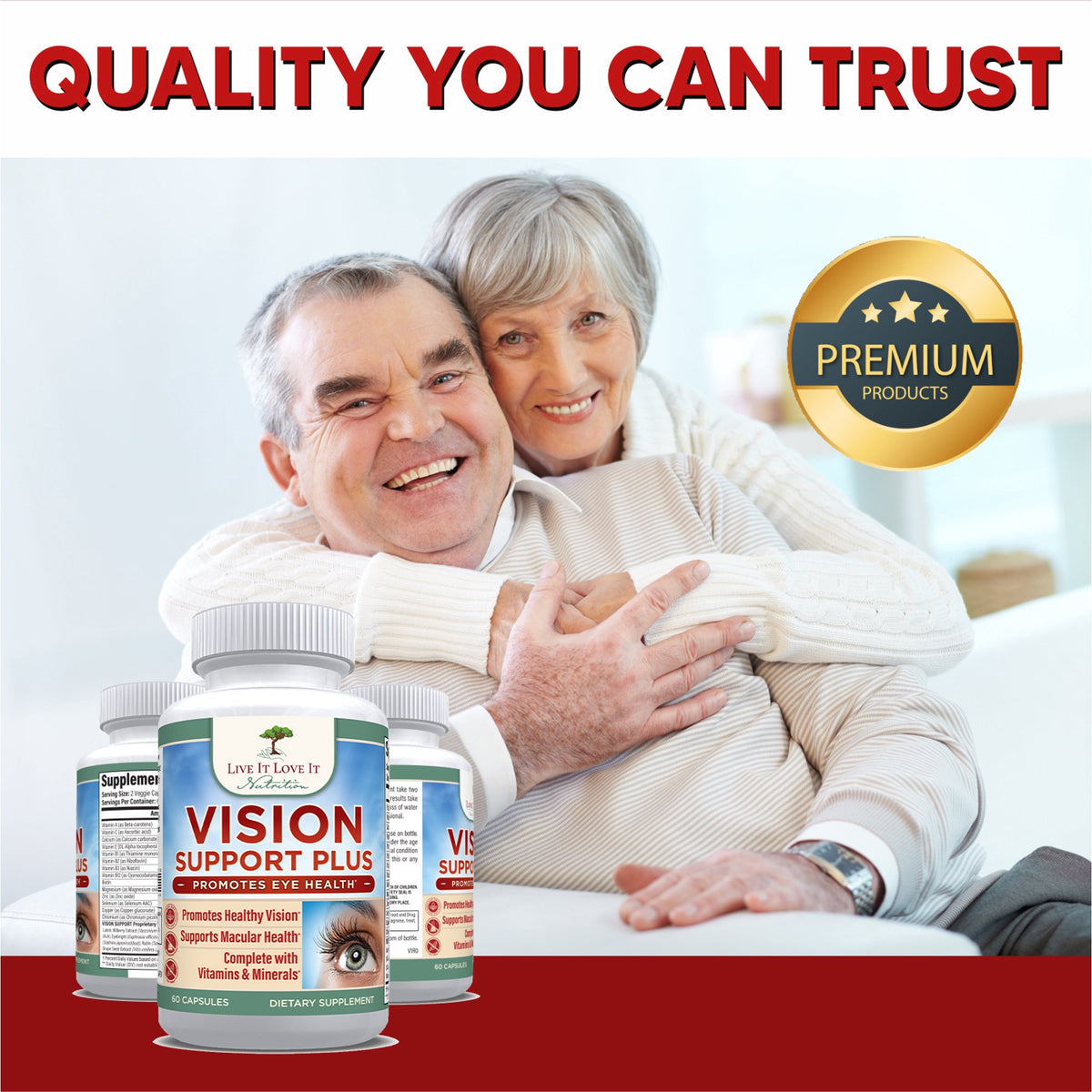 2 Pack Vision Support Plus B77830