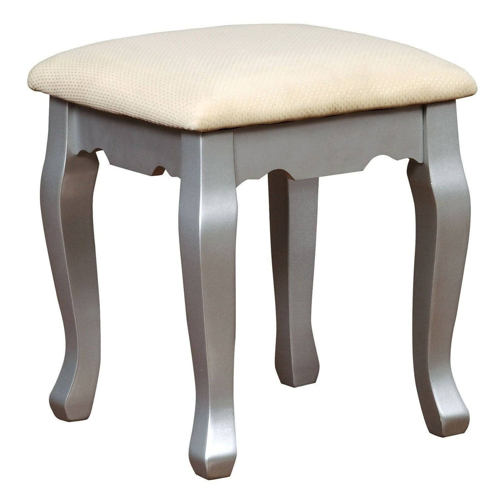 Silver Vanity with Stool A4508
