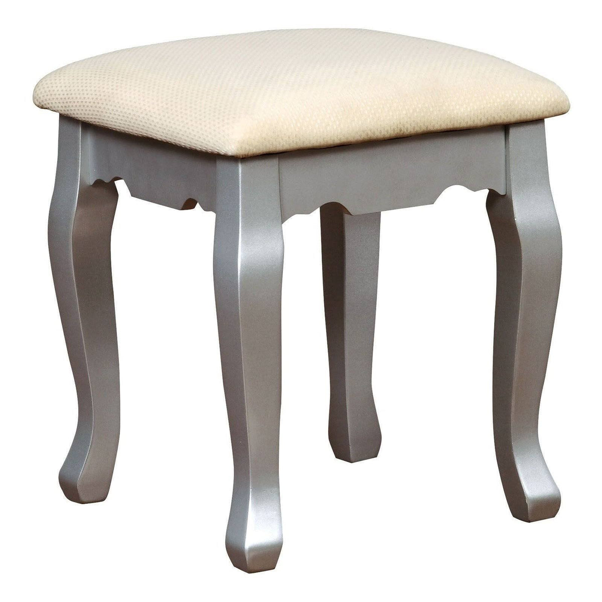 Silver Vanity with Stool A4508