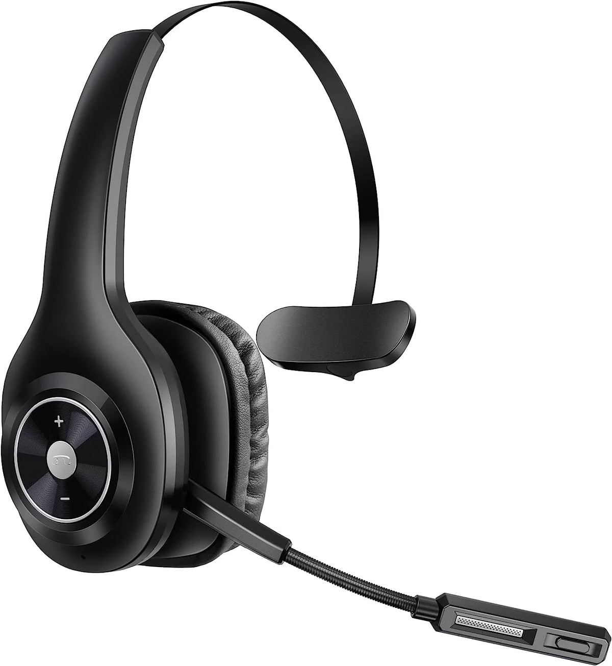 Bluetooth Headset with Microphone Noise Cancelling, 55H Talk Time K859
