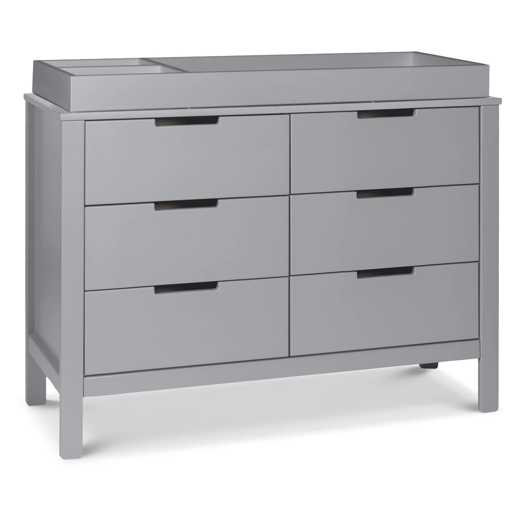 White 6-Drawer Dresser T7641