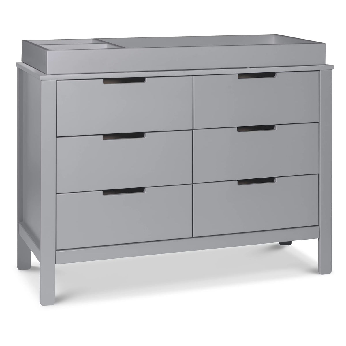 White 6-Drawer Dresser T7641