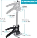 Arm Jack 2 Pack, 12 Inch Lever Arm Lifter with Level Ruler, Hand Jack Lift Tool G350